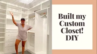 Built My Dream Closet | DIY | #JAStheBuilder