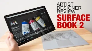 Microsoft Surface Book 2 (Artist Designer Review)