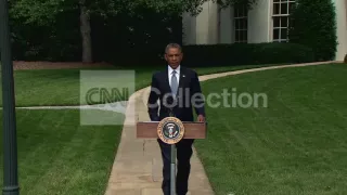 OBAMA ADDRESSES UKRAINE SITUATION - WALK UP