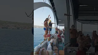 Boat party kemer full gaz devam ediyor  ( köpük partisi )