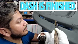 Finishing the Dash Wrap in Our 1987 BMW E30 Convertible! + Tips & Tricks! - Vert Project Pt. 3