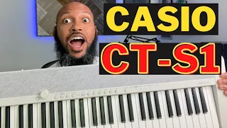 Casio CT-S1 Portable Keyboard Unboxing and First Impressions