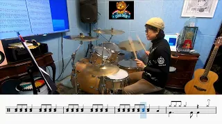 [No.29]눈먼사랑(김장수)#DrumCover#드럼악보#드럼악보동영상#LionsDrum 정영애