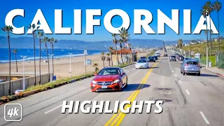 BEST of CALIFORNIA COASTLINE (with music) – 4K (Ultra HD) Road Trip