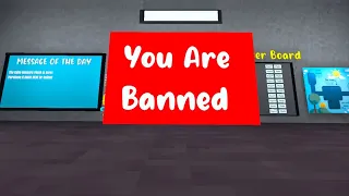 I got banned in cube runners