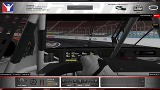 iRacing NASCAR Next Gen @ LA Coliseum onboard w. telemetry - 14.04