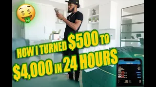HOW I TURNED $500 TO $4,000 IN 24 HOURS TRADING FOREX