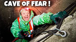 THE CAVE OF FEAR !  WE DESCENDED INTO THE ABYSS !