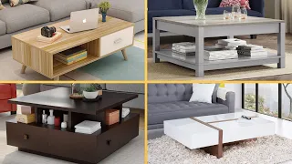 Table Design Ideas: Modern Wooden table design ideas (Center Table Ideas)
