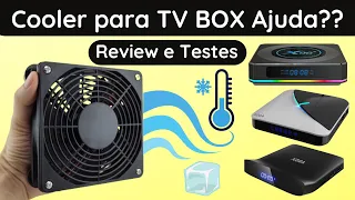 COOLER PARA TV BOX PODE AJUDAR A MELHORAR A VIDA ÚTIL E O DESEMPENHO - Confira o Review e Testes