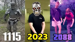 All One Two Buckle My Shoe MrBeast in Different years