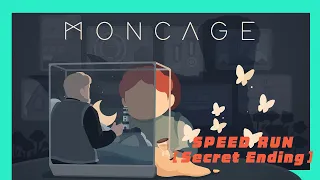 《 籠中窺夢 Moncage 》Full Game / 快速通關 & 隱藏結局 / [ Secret Ending ] Speedrun Any%