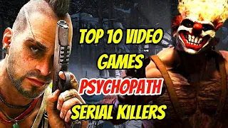 Top 10 Video Games Psychopath Serial Killers Villains - Explored