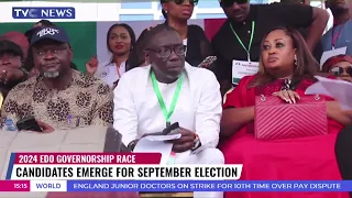 Edo Governorship Race: Candidates Emerge for September Election