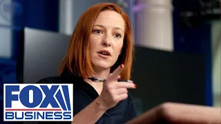 White House press secretary Jen Psaki holds a briefing