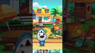 Бег за золотом. Полностью прокачал дом Хэнка. Talking Tom Gold Run Full leveling of Hank house.