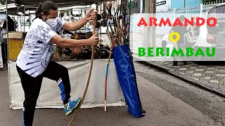 Como Armar o Berimbau - Mestre Maluco Borracha ensina 3 formas - MB Capoeira - How to tune berimbau