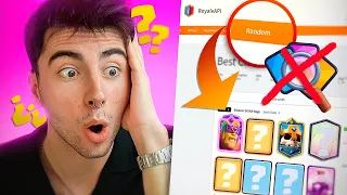 NUEVO CREADOR de MAZOS RANDOM en CLASH ROYALE😈 - BENIJU