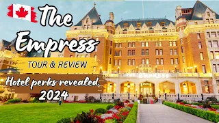 Fairmont Empress Hotel Victoria BC |  Tour and Review