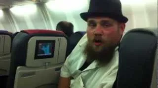 Fat Guy Seat Belt on the Plane