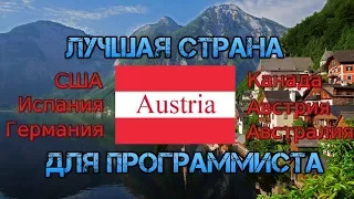 Австрия: Какая страна лучше для ПРОГРАММИСТА? США, Испания, Германия, Канада, Австрия или Австралия