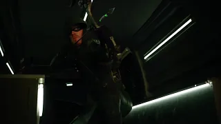 Green Arrow Fight Scenes - Arrow Season 3  /  The Flash Season 1