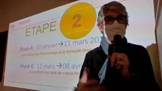 Présentation de la plateforme Parcoursup