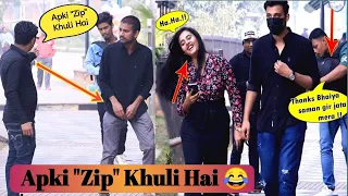 Apki "Zip.. Khuli Hai" Prank | Fajita TV | Best  Pranks in India 2023