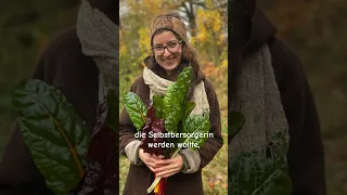 Die, die Selbstversorgerin werden wollte... 🥦 #gemüseanbau #gärtnern #selbstversorgung #shorts