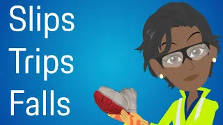 Slips, Trips & Falls - Animated Workplace Safety #healthandsafety #worksafety #safetyandhealth