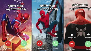 Spider Man ringtone ✨ Spider Man call me #iphone