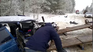 17 01 2018 Три человека погибли в ДТП на трассе в Удмуртии