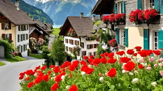 Heavenly Switzerland🇨🇭Most Beautiful Swiss Village Lungern In Summer ! Lungernsee