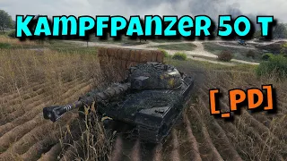 World of Tanks Kampfpanzer 50 t - 10 Kills 7,5K Damage | Replay #734