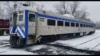 First Budd RDC ride on the Finger Lakes Railway.(Press Run)