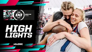 USA  🇺🇸 vs France 🇫🇷 | Women | Final Highlights | FIBA 3x3 World Cup 2023