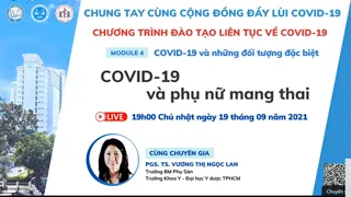 Covid 19 và phụ nữ mang thai