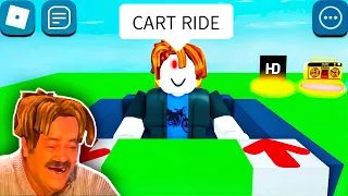 ROBLOX Cart Ride Funny Moments (COMPILATION)