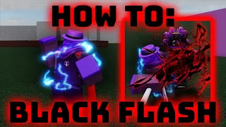 HOW TO BLACK FLASH IN STRONGEST BATTLEGROUNDS (but good this time)