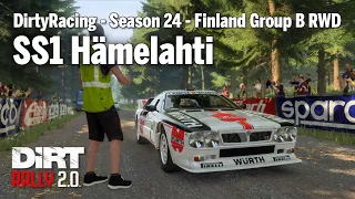 DirtyRacing Season 24 - Finland/Grp B RWD - SS1 Hämelahti