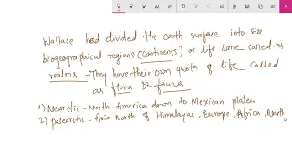 Indirect evidence of evolution-Biogeography