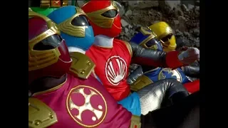 General Deception Part 1 - Megazord Fight | E33 | Ninja Storm | Power Rangers Official