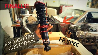 FACTION FAB COILOVER INSTALL & REVIEW! | EP. 2 WRX BUILD SERIES