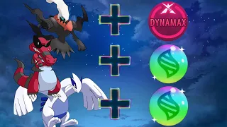 What if Darkrai, Lugia, and Krookodile Had Gigantamax and Mega Evolution 🤯😱| #pokemon #fusion #viral