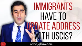 Immigrants Have To Update Address With USCIS!