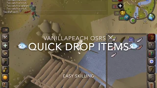 OSRS Quick Drop Items from Inventory