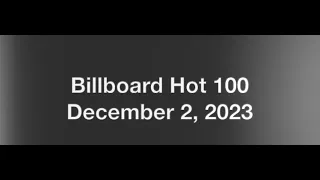 Billboard Hot 100- December 2, 2023