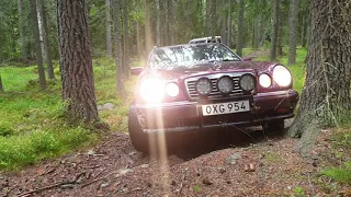 W210 E280 4matic offroad!