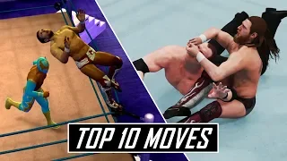 10 Amazing Daniel Bryan Moves In WWE Games! (WWE 2K19 Showcase Superstar)