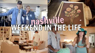 VLOG: Home Decor Thrift with Us + Vintage Haul, Storytime (PISSED!) Meals at Home | Julia & Hunter